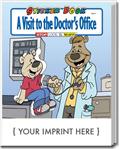 SC1035 A Visit To The Doctor's Office Sticker Book with Custom Imprint 